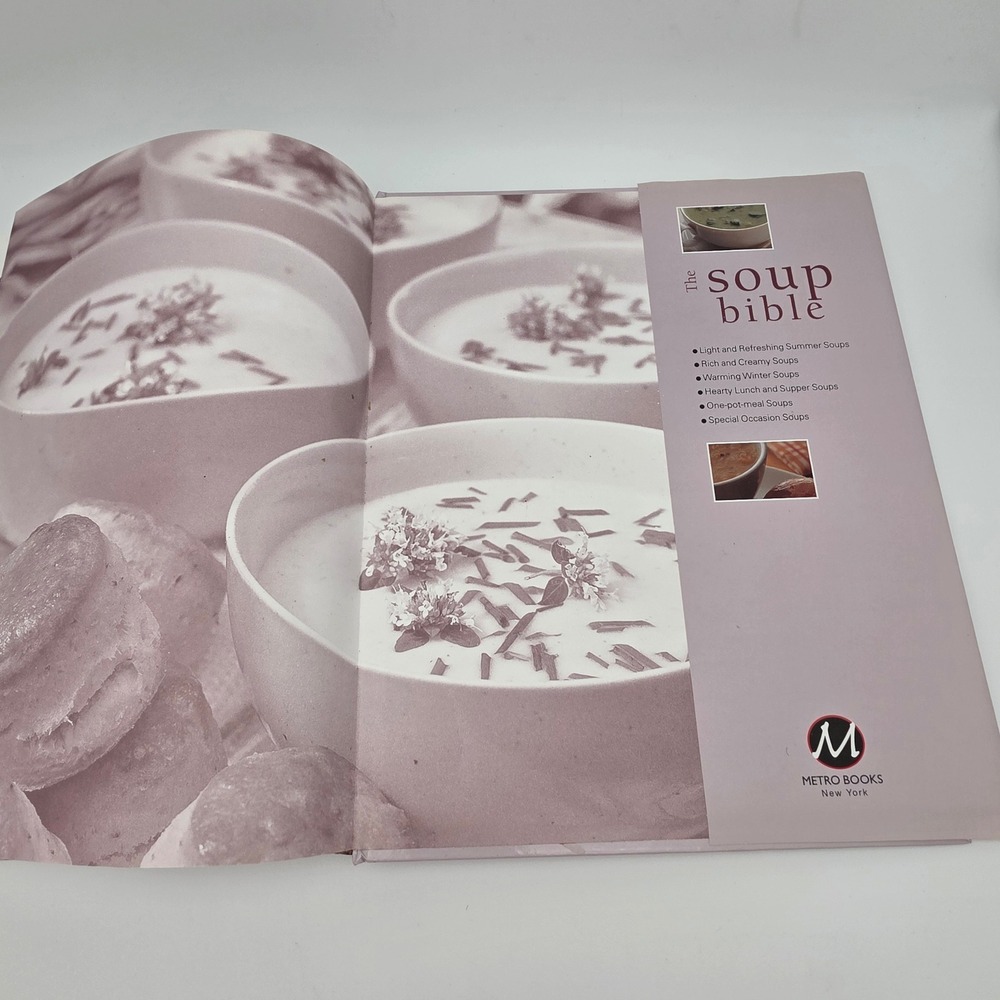The Soup Bible Cookbook Debra Mayhew 200+ Recipes Hardcover Color Photos Healthy - Picture 8 of 10